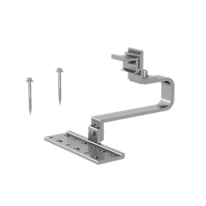 Adjustable Tile Interface ezclick Connection for ECO-Rail, 170 mm Horizontal Arm ER-I-61 EZC ECO