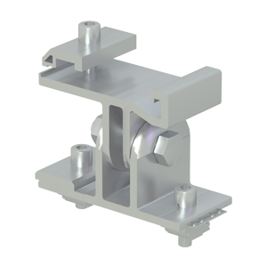 EastWest Adjustable Bracket for T-Rail 110 with Grounding br-r110 ew g