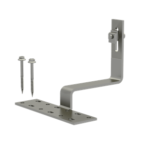 Tile Interface, 118mm horizontal arm ER-I-51 with 6.3X65 screws
