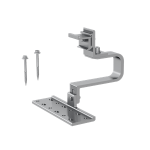 Tile Interface ezclick Connection for ECO-Rail ER-I-41 EZC ECO 120 mm Horizontal Arm